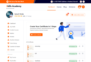 Skills Academy – Online Learning Platform